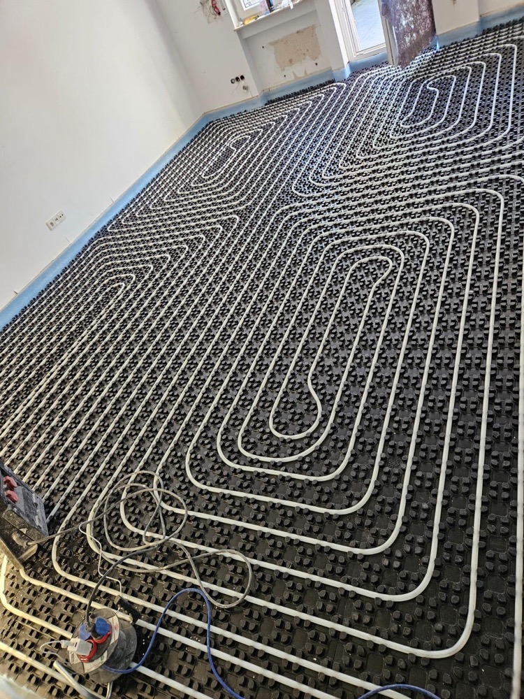 Fußbodenheizung-Installation in Offenbach am Main von RT Haustechnik