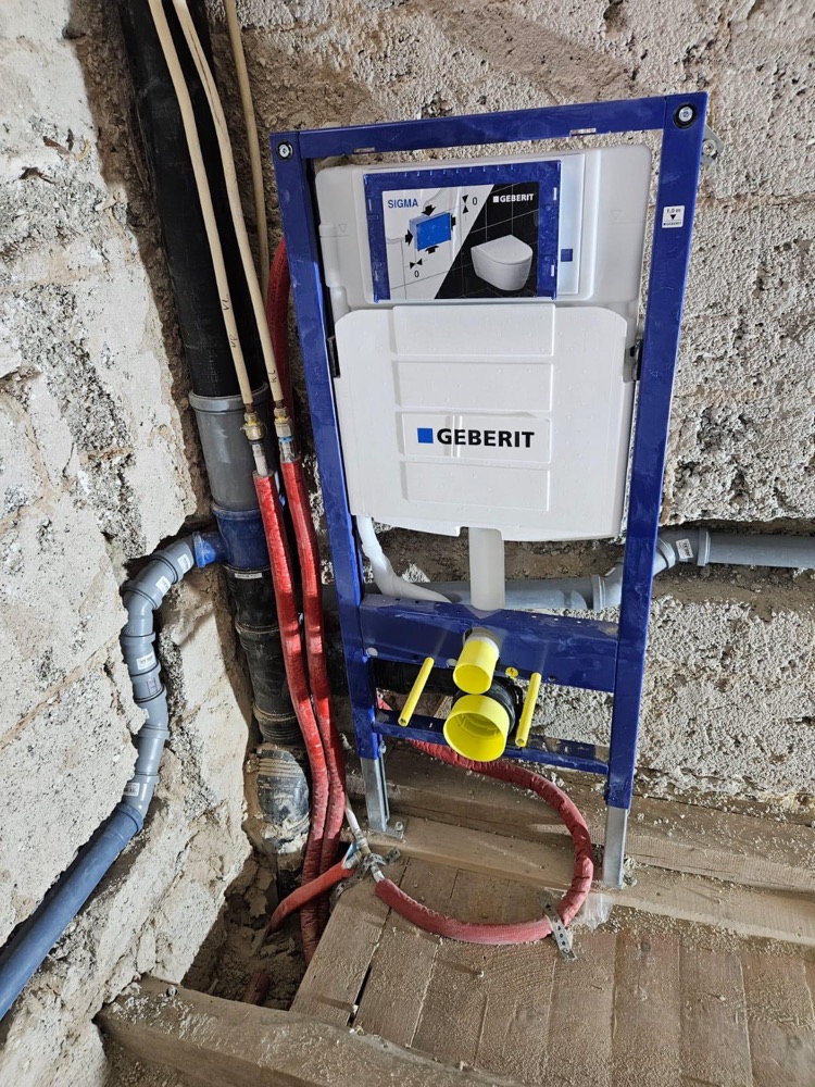 Sanitärmodernisierung mit Geberit-System Offenbach